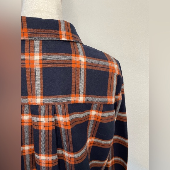 Uniqlo Pullover Plaid Flannel Shirt EUC Size Small - Picture 4 of 8